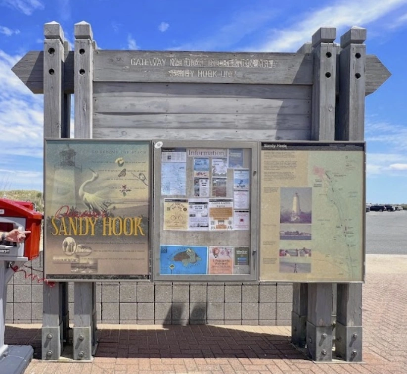 Playa de Sandy Hook en Jersey